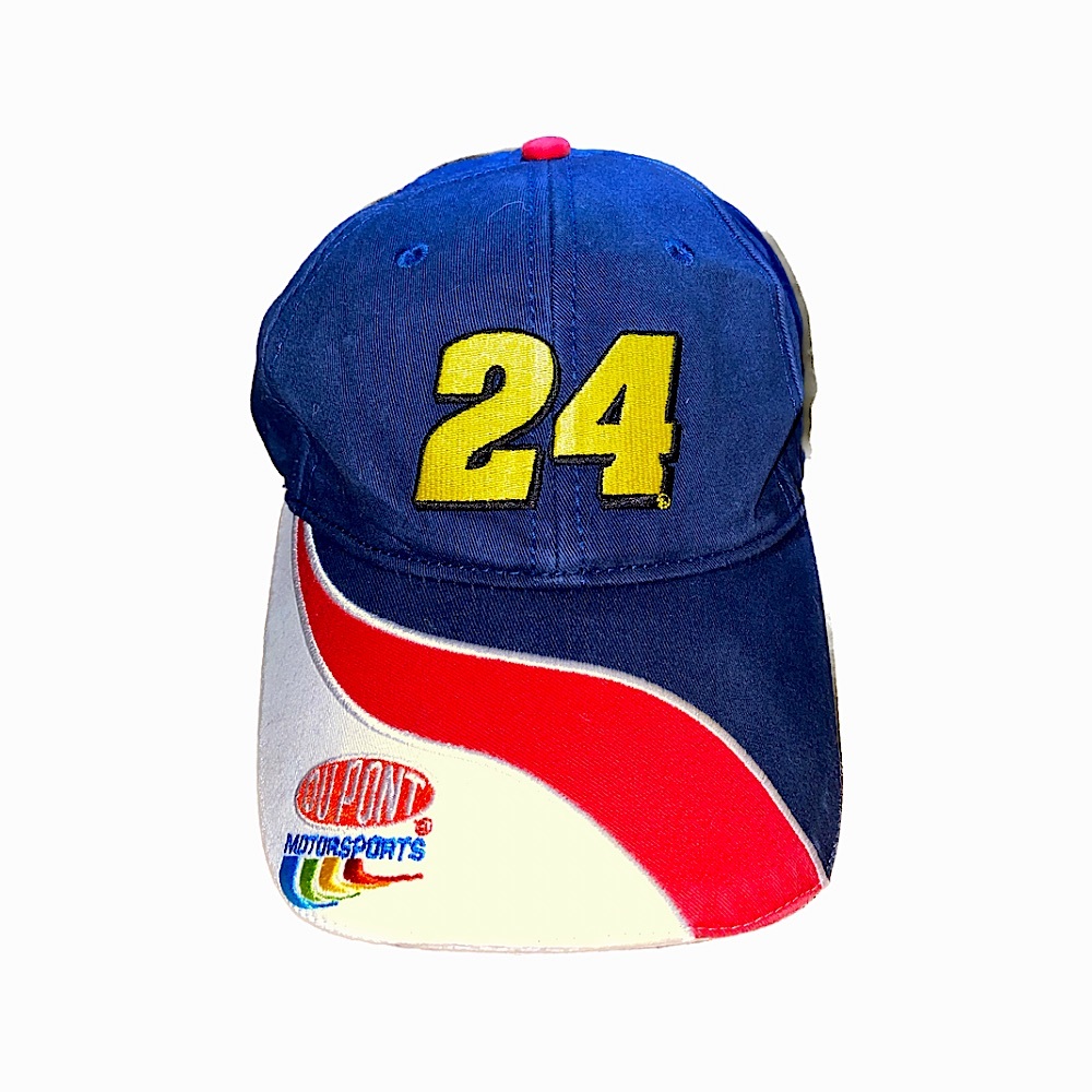 Jeff Gordon #24 Hat-Blue/Red/White-Chase Authentics